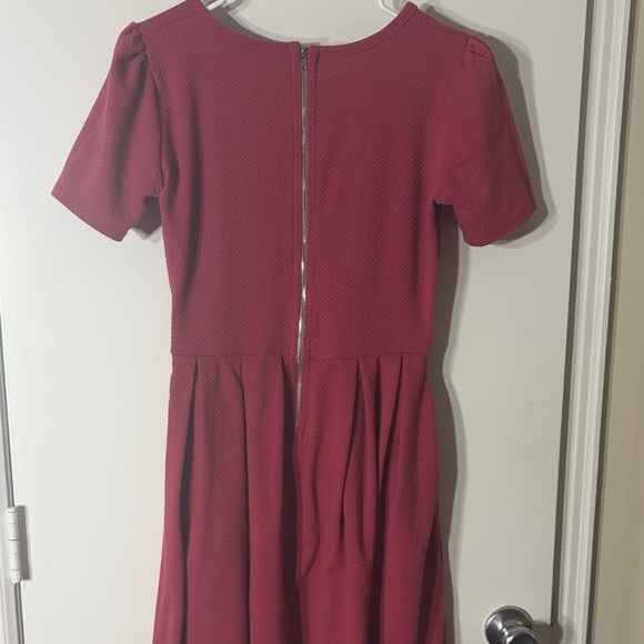 LuLaRoe Classic Red Midi Dress - Picture 4 of 4